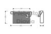 WEBASTO 82D0526116MA Evaporator, air conditioning